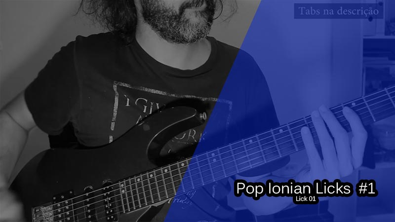Pop Ionian Guitar Licks - #1