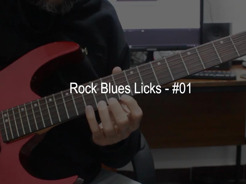 Free Lessons - Blues Rock Licks #01