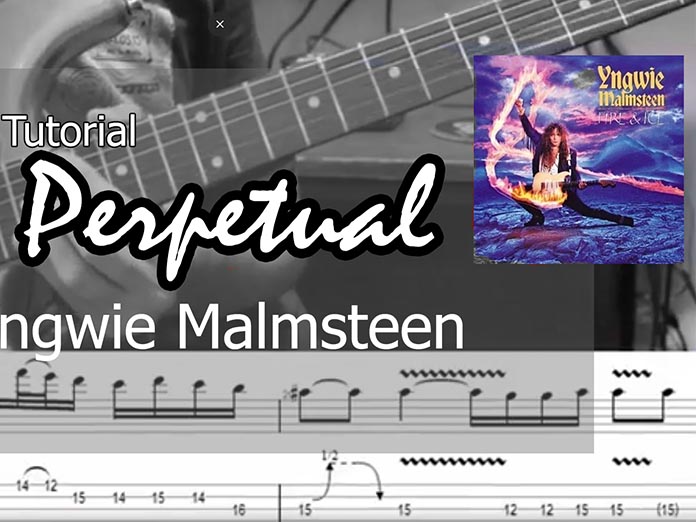 Perpetual - Yngwie Malmsteen | Guitar Tutorial